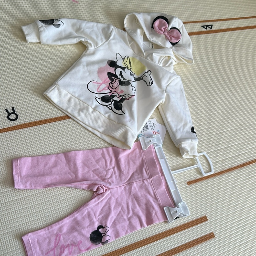 Disney Minnie Mouse Matching Outfit 0-3months